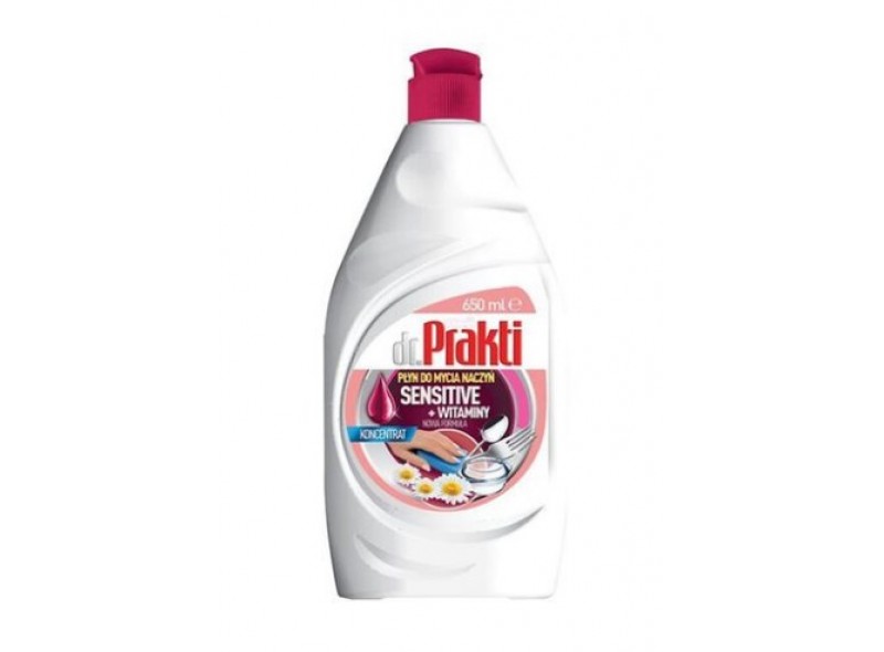 Средство для мытья посуды Dr. Prakti Sensitive 650 мл (97-385) Средство для мытья посуды Dr. Prakti Sensitive 650 мл (97-385)